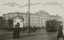 The Znamenskaya Square and Hotel "North" in Saint Petersburg, Between 1908 and 1912