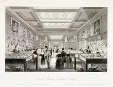 The Zoological Gallery, British Museum, Holborn, London, c1850. Artist: William Radclyffe