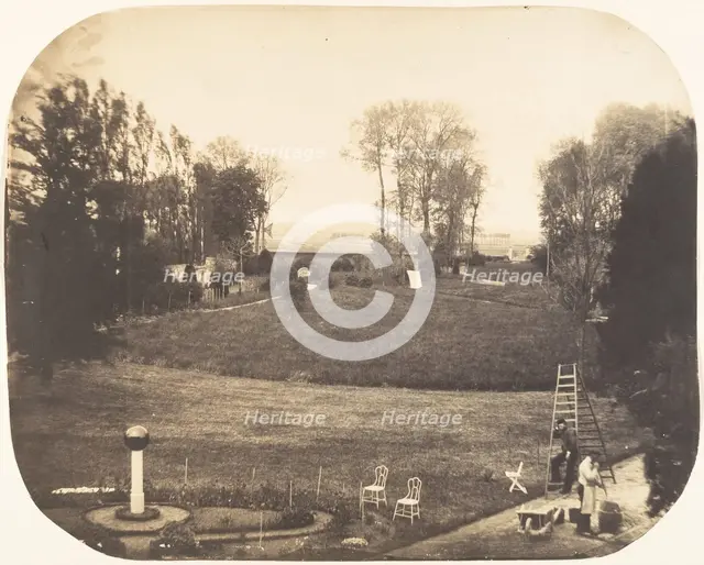 The Zoological Garden, Brussels, 1854. Creator: Louis-Pierre-Théophile Dubois de Nehaut.