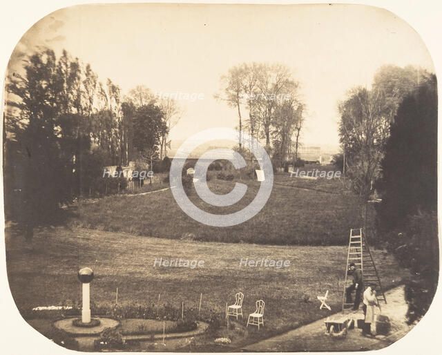 The Zoological Garden, Brussels, 1854. Creator: Louis-Pierre-Théophile Dubois de Nehaut.