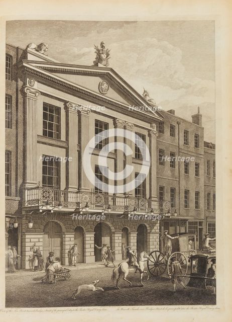 Theater Royal Drury Lane, London, 1773-1778. Creator: Adam, James (1732-1794).