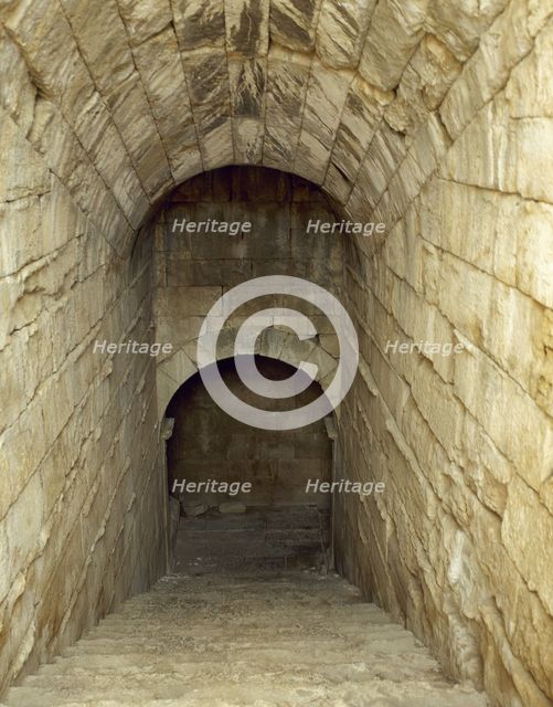 Theatre - tunnel access, Miletus, Turkey, 4th century BC.  Creator: Unknown.