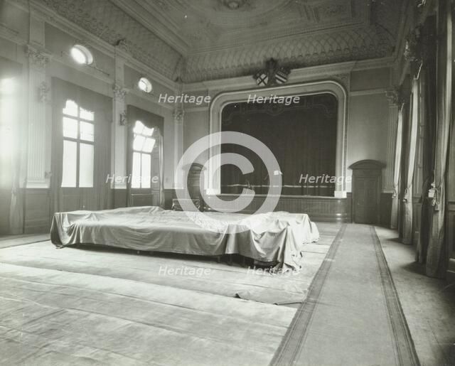 Theatre, Bethlem Royal Hospital, London, 1926. Artist: Unknown.
