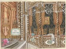 Theatre Box, 1892, c. 1947. Creator: Perkins Harnly