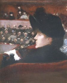 Theatre Box, c1880. Creator: Jean Louis Forain