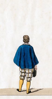 Theatre costume design for Shakespeare's play, Henry VIII, 19th century