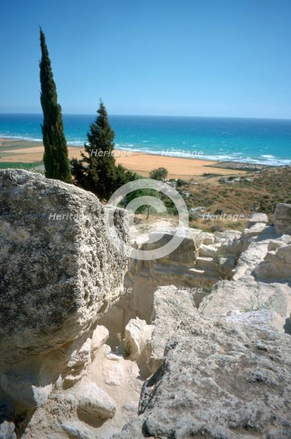 Theatre, Curium (Kourion), Cyprus, 2001. Creator: Vivienne Sharp.