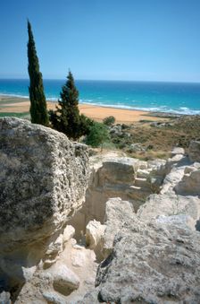 Theatre, Curium (Kourion), Cyprus, 2001. Creator: Vivienne Sharp