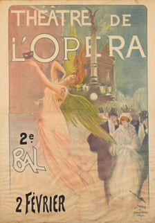 Théâtre de l'Opera - 2e Bal, c1900. Creator: Lucas, Edouard Charles (1866-1925)