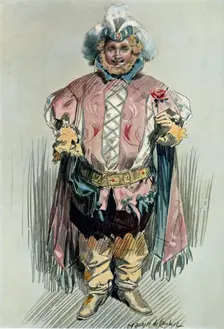 Theatre De La Porte-Saint-Martin - Falstaff - Falstaff. - M. Clerget 1904. Creator: Unknown