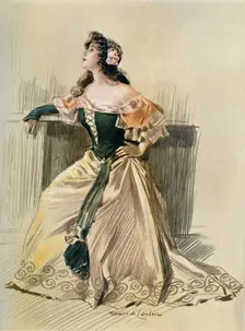 Theatre De La Porte-Saint-Martin - Falstaff - Nelly. - Mlle. Pannetier 1904. Creator: Unknown