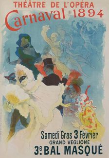 Théâtre de l’Opéra, Carnaval 1894, 1894. Artist: Chéret, Jules (1836-1932)