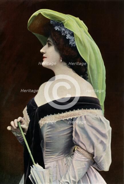 'Theatre Des Varietes. - Mlle. C. Thevenet. - Role de Caroline - La Chauve-Souris', 1904. Creator: Unknown.
