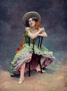 Theatre Des Varietes. - Paris Aux Varietes - Otero - Mlle. Lise Berty 1904. Creator: Unknown