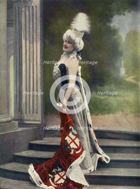 'Theatre Des Varietes. - Paris Aux Varietes - La Commere. - Mlle. Saulier', 1904. Creator: Unknown.