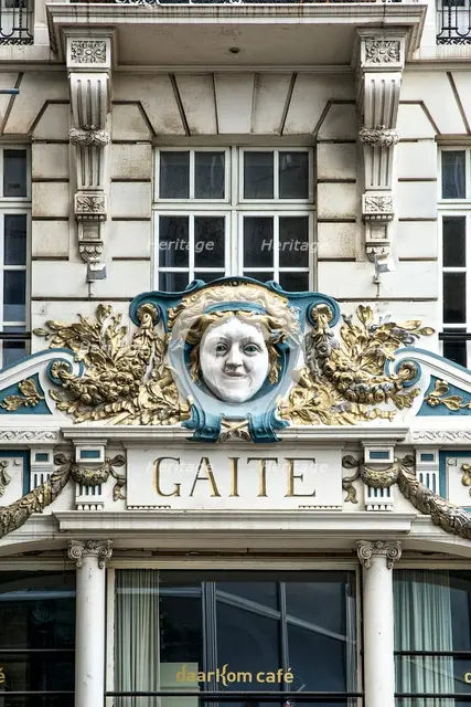 Theatre Gaite, 18 Rue du Fosse aux Loups, Brussels, Belgium, (c1910s),  c2014-2017. Artist: Alan John Ainsworth.