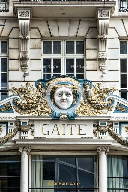 Theatre Gaite, 18 Rue du Fosse aux Loups, Brussels, Belgium, (c1910s),  c2014-2017. Artist: Alan John Ainsworth.
