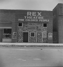 Theatre in Leland, Mississippi, 1937. Creator: Dorothea Lange