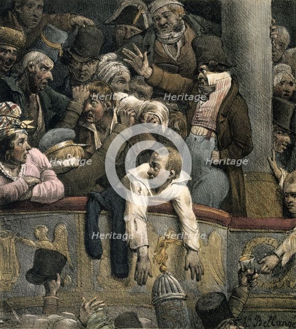 Theatre, late 16th/early 17th century. Artist: Jacques Bellange