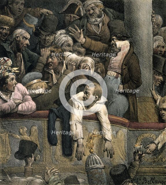 Theatre, late 16th/early 17th century. Artist: Jacques Bellange