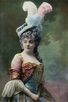 Theatre Municipal De La Gaite - Mme. Rejane, role de la Montansier. - La Montansier 1904. Creator: Unknown