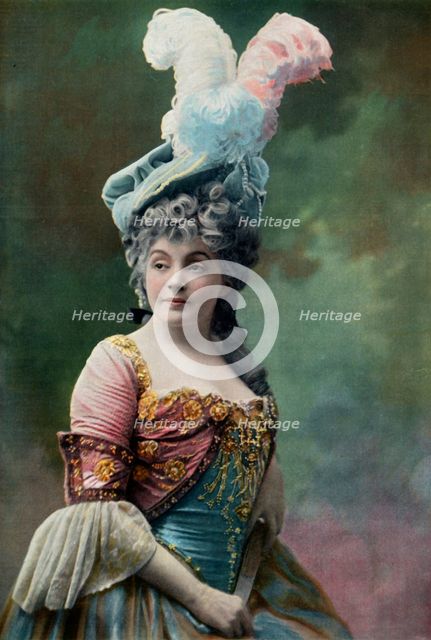 'Theatre Municipal De La Gaite - Mme. Rejane, role de la Montansier. - La Montansier', 1904. Creator: Unknown.