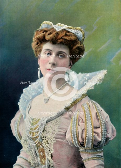 'Theatre National De L'Odeon. - Mlle. Sylvie - Role de Charlotte. - Le Roi Galant', 1904. Creator: Unknown.