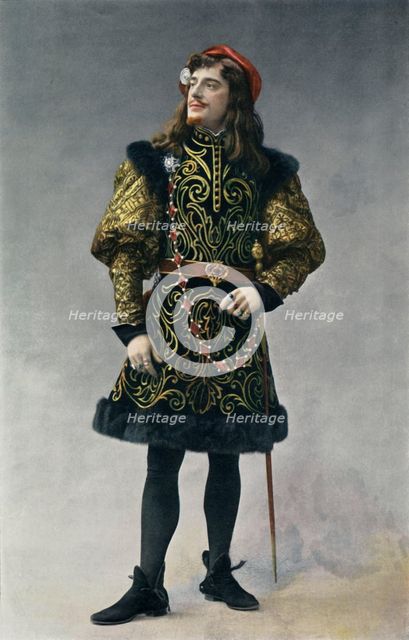 'Theatre National De Opera-Comique. - La Reine Fiammette - Giorgio d'Ast. - M. Jean Perier', 1904. Creator: Unknown.