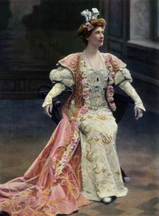 Theatre National De Opera-Comique. - La Reine Fiammette. Mlle. Garden, role d'Orlanda 1904. Creator: Unknown