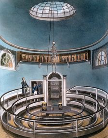 Theatre of Anatomy Cambridge, 1815. Creator: Unknown