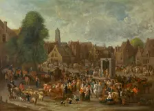 Theatre on the Marketplace. Creator: Peter van Engelen