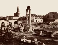 Théâtre Romain à Arles, 1860 or earlier. Creator: Edouard Baldus