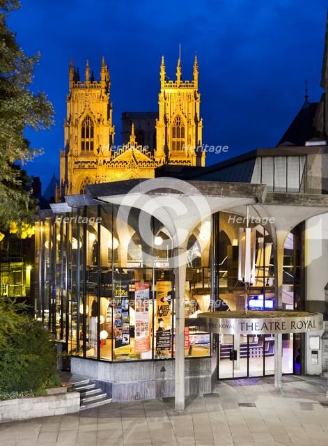 Theatre Royal, St Leonard's Place, York, North Yorkshire, 2011. Artist: James O Davies.