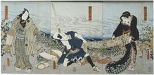 Theatre Scene 1844. Artist: Utagawa Kunisada