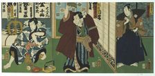 Theatre Scene 1844. Artist: Utagawa Kunisada