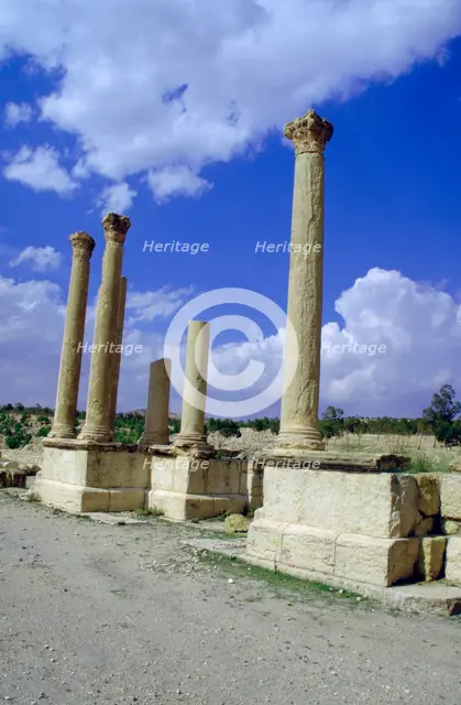 Theatre, Sbeitla, Tunisia.  Creator: Vivienne Sharp.
