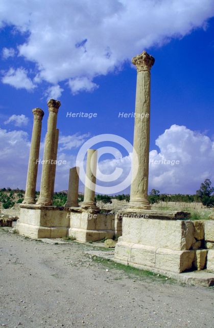 Theatre, Sbeitla, Tunisia.  Creator: Vivienne Sharp.