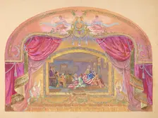 Theatrical Painting, 1935/1942. Creator: Gilbert Sackerman