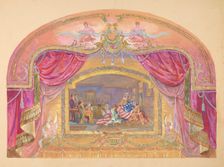 Theatrical Painting, 1935/1942. Creator: Gilbert Sackerman