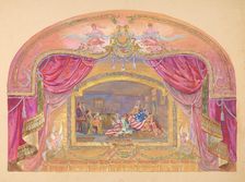 Theatrical Painting, 1935/1942. Creator: Gilbert Sackerman