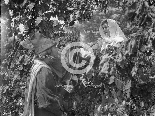 Theatrical performance at Dongan Hall, 1921 May 27. Creator: Arnold Genthe.