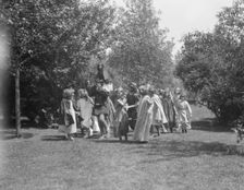 Theatrical performance at Dongan Hall, 1921 May 27. Creator: Arnold Genthe