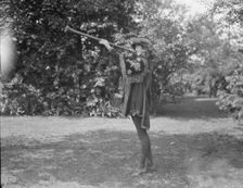 Theatrical performance at Dongan Hall, 1921 May 27. Creator: Arnold Genthe
