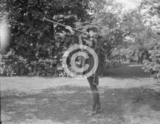 Theatrical performance at Dongan Hall, 1921 May 27. Creator: Arnold Genthe.