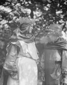 Theatrical performance at Dongan Hall, 1921 May 27. Creator: Arnold Genthe