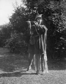 Theatrical performance at Dongan Hall, 1921 May 27. Creator: Arnold Genthe