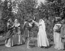 Theatrical performance at Dongan Hall, 1921 May 27. Creator: Arnold Genthe