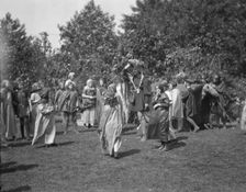 Theatrical performance at Dongan Hall, 1921 May 27. Creator: Arnold Genthe