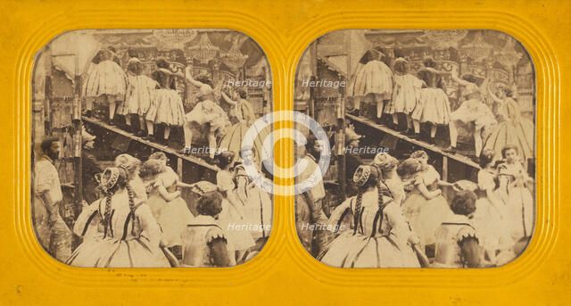 Theatrical scene?, 1860s. Creator: Charles Gaudin.