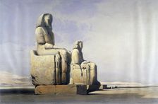 Thebes, December 4th 1838 19th century. Artist: David Roberts